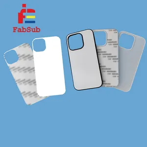 Capas de celular em branco para iphone 13 14 15, capa de TPU 2D de placa de alumínio para impressão personalizada por sublimação