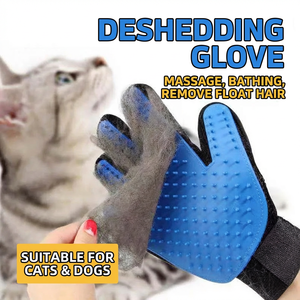 Cepillos de Aseo para Mascotas, Guantes de Silicona Antiarañazos para Eliminar el Pelo de Gatos, Herramienta Práctica de Limpieza y Masaje - Product Image 4