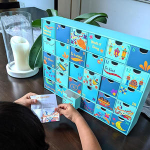 Calendario de Ramadán Personalizado 2026, Caja de Calendario de Adviento Navideño, Calendario de Adviento Cosmético de Papel, Cajas de Regalo de Cartón - Product Image 3