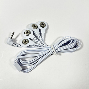 Productos calientes <span class=keywords><strong>EMS</strong></span> línea de electrodo terapéutico línea de conexión de fisioterapia línea de clip de oreja con aguja/botón <span class=keywords><strong>TENS</strong></span> Accesorios - Product Image 6