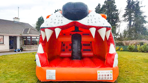 Lớp thương mại hổ bơm hơi chướng ngại vật nhà bị trả lại với đường trượt và đường hầm chướng ngại vật để giải trí cho trẻ em - Product Image 4