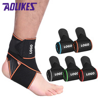 Aolikes # Attelles de cheville 1527, attelle de cheville réglable, nylon respirant, super élastique et confortable, adaptée au sport
