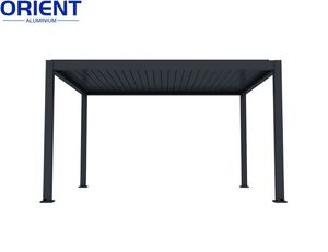 3x3 3x4 <span class=keywords><strong>3x5</strong></span> 3x6 4x3 4x4 4x5 4x5 4x6 5x3 5x4 <span class=keywords><strong>Pergola</strong></span> d'extérieur en <span class=keywords><strong>aluminium</strong></span> motorisé Bioclimatique <span class=keywords><strong>pergola</strong></span> à toit persiennes avec écran - Product Image 5