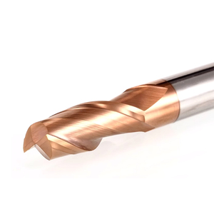 ดอกกัดเหล็ก Bibo 2 ฟลุต Hrc56 แบบมีจุดศูนย์ส่วนทศนิยม ขนาด D4/d6/d10/d12/d14/d16 สำหรับงานตัดเหล็กโลหะด้วยเครื่อง CNC - Product Image 4