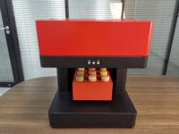 Impresora de café para pastel, máquina de impresión de café personalizada, promocional, duradero, con base plana