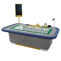 YH – Table de Casino de 96 pouces, éclairage LED automatique, jeu Sic Bo, avec système d'affichage, écran LCD
