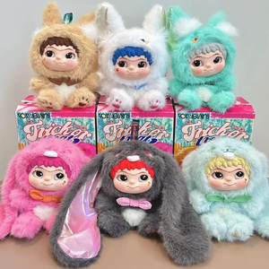 Genuino WAKUKU Furry Fashion Fun Party <span class=keywords><strong>Series</strong></span> Mystery Box Muñeco de peluche Mystery Blind Box Ornamento Figura DE ACCIÓN Juguete para regalo - Product Image 1