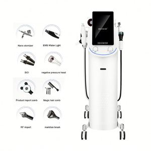 Appareil de thérapie du cuir chevelu et de stimulation de la pousse des cheveux pour usage domestique/salon, masseur de tête 8-en-1 pour le traitement de la perte de cheveux, machine de soin du cuir chevelu et de relaxation - Product Image 1