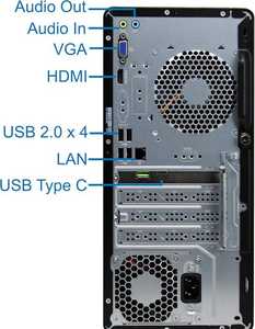 Pour <span class=keywords><strong>HP</strong></span> 280 G9 Pro <span class=keywords><strong>tour</strong></span> I7-12700K de bureau 32GB DDR4 1TB NVMe SSD USB C pour HDMI VGA Wi-Fi pour Windows 11 Pro <span class=keywords><strong>ordinateur</strong></span> noir - Product Image 2