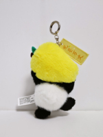 Gantungan Kunci Boneka Panda Custom 10 cm, Bahan Katun Poliester, Mainan Boneka Isi Dakron, Hiasan Tas Sekolah