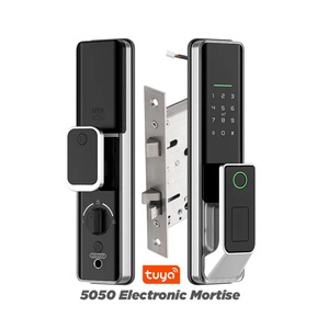 สมาร์ทล็อคประตู WIFI Tuya Ttlock ควบคุมผ่านแอพ รีโมทคอนโทรล ลายนิ้วมือ รหัสผ่านดิจิตอล NFC สมาร์ทล็อคสำหรับบ้าน - Product Image 2