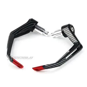 Motorcycle Handlebar Brake Clutch Hand Guards Lever Protector carbon Accessories For DUCATI Panigale V2 V4 Handguard