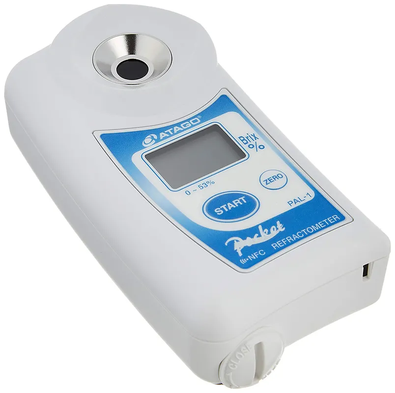 PAL-1 Digital Hand-held Pocket Refractometer with 0.0-53.0% Brix