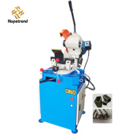 Machine de découpe de tuyaux en acier semi-automatique portable 315B avec lame de scie motorisée pour acier ferreux, acier inoxydable
