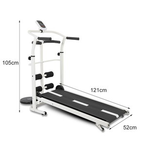 <span class=keywords><strong>Caminadora</strong></span> Manual Compacta con Pantalla LED, Barra de Agarre, Inclinación <span class=keywords><strong>Fija</strong></span> para Uso Doméstico, Mecánica, No Eléctrica - Product Image 6