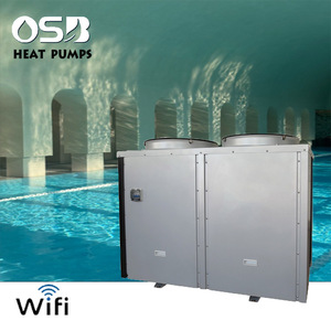 Chauffe-<span class=keywords><strong>piscine</strong></span> <span class=keywords><strong>solaire</strong></span> écologique 20 kW à pompe à chaleur air-eau <span class=keywords><strong>pour</strong></span> piscines <span class=keywords><strong>hors</strong></span> <span class=keywords><strong>sol</strong></span> avec boîtier métallique, usage domestique et hôtelier - Product Image 1