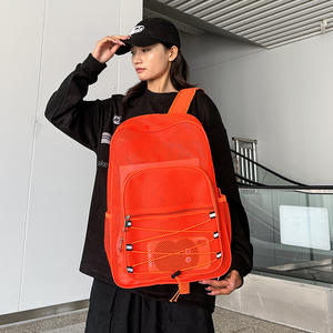 Mochila Escolar de Malla Transparente, Personalizada, de Gran Capacidad, Resistente, para Estudiantes Universitarios - Product Image 3