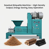 Machine à presser les sciure de bois pour la fabrication de briquettes, extrudeuse de combustible biomasse pour usage industriel