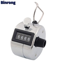 Compteur électronique à 4 chiffres en métal pour le comptage.