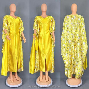 Vestido Musulmán Modesto para Ramadán, Estilo Africano, Abaya, Tallas Grandes, Largo, Formal, con Estampados, Kaftán de Moda - Product Image 5