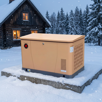 Générateur de secours au gaz ApexGen 12 kW pour usage résidentiel, facile à installer, faible entretien, support de montage 3-en-1 en option, alimentation au gaz naturel ou au GPL