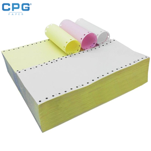 Papier autocopiant 3 plis NCR pour impression de formulaires multi-volets, idéal pour les notes de transport et de livraison logistique - Product Image 1