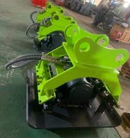 Compacteur vibrant hydraulique pour excavatrices de 25 à 32 tonnes, poids 900 kg, moteur de pompe électrique, modèle 1 Construction