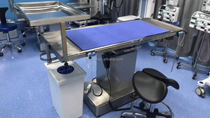 Table d'opération vétérinaire hydraulique électrique EUR PET pour animaux de compagnie, lit de chirurgie vétérinaire, table d'examen vétérinaire, <span class=keywords><strong>tapis</strong></span> - Product Image 3