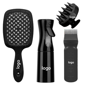 Ensemble de brosses à cheveux professionnelles pour la beauté, peigne en carbone personnalisé avec logo pour la coupe et le coiffage - Product Image 6