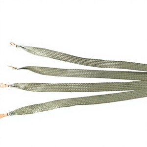 Kabel Grounding Tembaga Berlapis Timah, Jalinan Lunak, Isolasi PTFE/Nylon, Berperingkat IP66 untuk Sepeda Motor, Mobil, dan Elektronik - Product Image 2