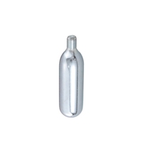 Cartouches de CO2 filetées en acier au carbone haute résistance, bouteilles de gaz métalliques jetables pour outils de gonflage des pneus