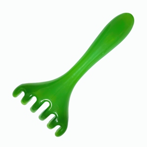 green toothed resin massager massage tool spa tool <b>back</b> massage tool - Product Image 3