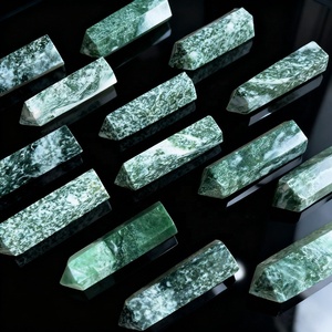 Tour de cristal d'<span class=keywords><strong>agate</strong></span> d'<span class=keywords><strong>arbre</strong></span> de Reiki naturel poli, point de cristal de guérison pour la décoration - Product Image 4