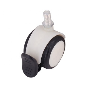 <span class=keywords><strong>Roulettes</strong></span> pivotantes verrouillables légères de qualité médicale, <span class=keywords><strong>roulettes</strong></span> portables en plastique <span class=keywords><strong>pour</strong></span> <span class=keywords><strong>lit</strong></span> de bébé - Product Image 2
