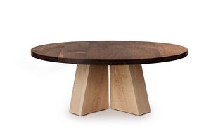 Bàn Cà Phê Tròn Bằng Gỗ Cẩm Thạch Sang Trọng Hiện Đại Bàn Trà Đồ Nội Thất Phòng Thẩm Mỹ - Product Image 4