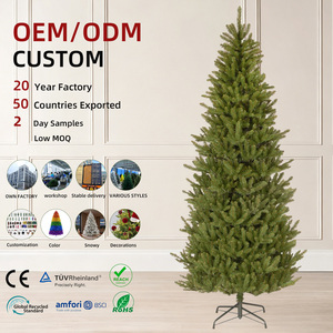 Árbol de Navidad de PVC Personalizado, Ecológico, Inodoro, Ignífugo, Certificado por BSCI, Marca Privada, Proveedor Profesional, OEM, ODM - Product Image 4