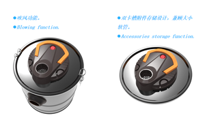 Staubsauger Offre Spéciale <span class=keywords><strong>aspirateur</strong></span> économique 800w grande capacité 20l <span class=keywords><strong>aspirateur</strong></span> à cendres - Product Image 3