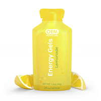 Gel Énergisant OEM Marque Privée 4 Saveurs Gelée de Fruits Naturels Véritables Soutien Immunitaire Stimulant du Métabolisme