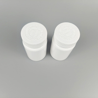 Flacon rond en HDPE blanc de 120 ml ODM pour vitamine C et comprimés en capsule avec CRC