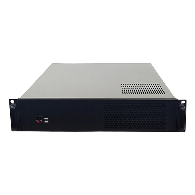 2U Rack Server Chassis 19-inch Supports ATX Power Supply with Fan 550 Deep ATX Stock Steel