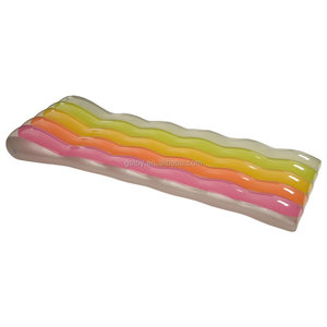 La <span class=keywords><strong>piscina</strong></span> gonfiabile galleggia la stuoia galleggiante dell'acqua gonfiabile trasparente del salotto della zattera - Product Image 3