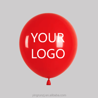 Ballons en latex personnalisés avec logo imprimé, finition brillante - Cadeau unique pour les décorations publicitaires d'anniversaire