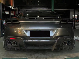 สปอยเลอร์คาร์บอนไฟเบอร์สไตล์ MSY รุ่นใหม่สำหรับอัพเกรด Ferrari Rome ชุดแต่งสไตล์ MSY สำหรับกันชนรถยนต์ - Product Image 5
