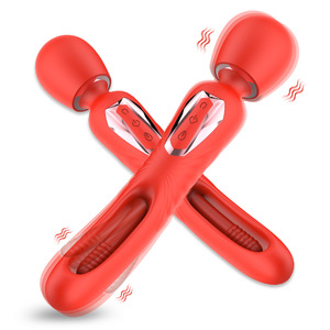 Rechargeable Silicone <b>Wand</b> Massager Intimate Wellness Device OEM Private Label Manufacturer - Product Image 2
