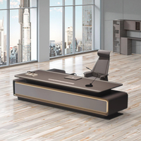 Bureau de direction moderne en bois de luxe, mobilier de bureau, chaise de bureau confortable, modulaire et extensible, pour la maison, les hôtels, les écoles, les hôpitaux