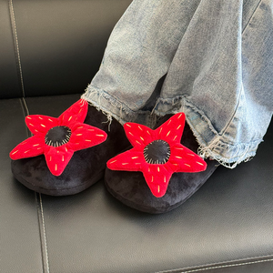 Pantuflas de Felpa Cálidas para Invierno y Otoño de Stranger Things, Demogorgon, <span class=keywords><strong>Gogen</strong></span>, Regalo Coleccionable de Anime - Product Image 1