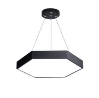 Lustre minimaliste moderne Art linéaire créatif Suspension pour bureau d'étude Suspension