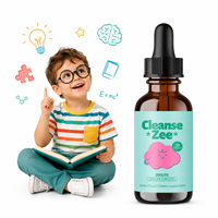 Gotas Líquidas de Zeolita para Niños de Marca Privada, Clinoptilolita Micronizada, Fabricante Mayorista OEM ODM, Fórmula Personalizada, Sabor y Empaque a Medida