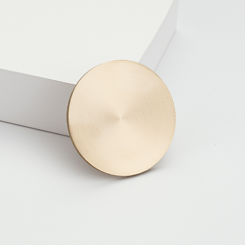 Sello de cobre en blanco de 42 mm (una pieza)