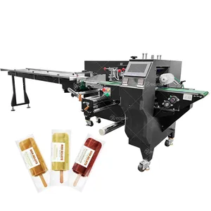 Food Candy Bread Bäckerei Kekse Keks Gemüse Flow Wrapping Verpackungs maschine Automatisch